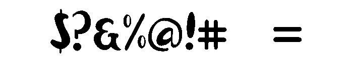 Chatarina Font OTHER CHARS