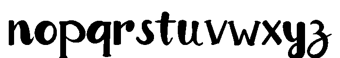 Chatarina Font LOWERCASE