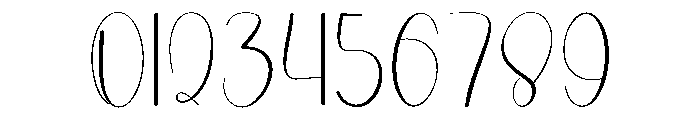 Chatering Birthday Font OTHER CHARS