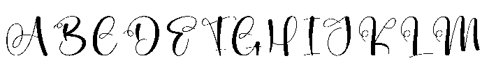 Chatime Font UPPERCASE