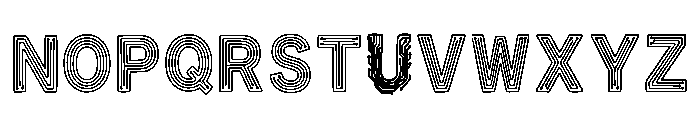 Chats Regular Font LOWERCASE
