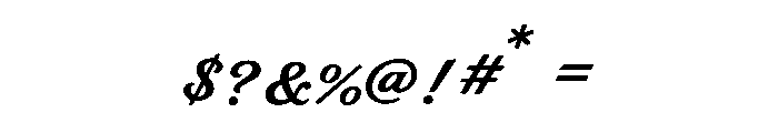 Chavonte Font OTHER CHARS
