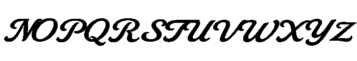 Chavonte Font UPPERCASE