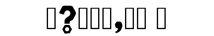 Chaya Regular Font OTHER CHARS
