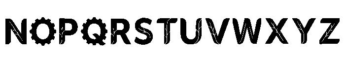 Chaza Regular Font UPPERCASE