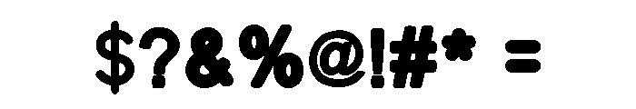 Cheerful Book Regular Font OTHER CHARS