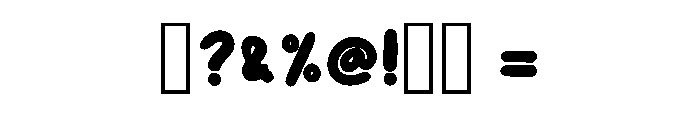 Cheerful Christmas Regular Font OTHER CHARS