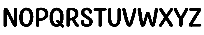 Cheerful Crush Font LOWERCASE