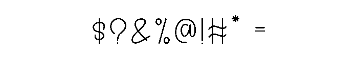 Cheerful Dreaming Font OTHER CHARS