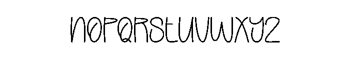 Cheerful Dreaming Font UPPERCASE