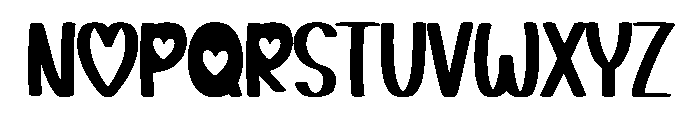 Cheerful Dreams Font UPPERCASE
