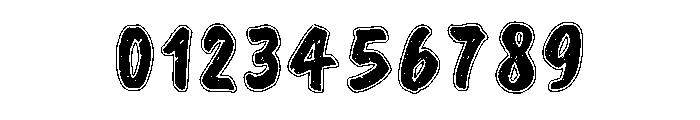 Cheerful Gliter Regular Font OTHER CHARS