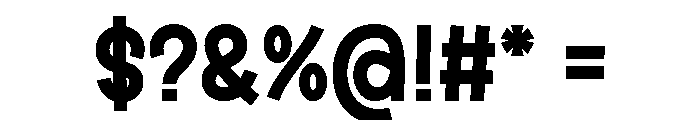 Cheerful Halloween Font OTHER CHARS