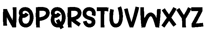 Cheerful Halloween Font UPPERCASE