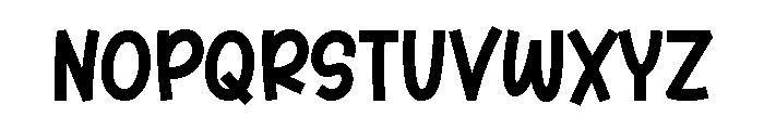 Cheerful Holiday Font UPPERCASE