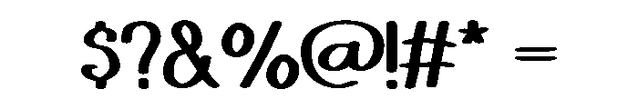 Cheerful Hops Regular Font OTHER CHARS