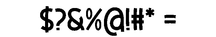 Cheerful Hunter Regular Font OTHER CHARS