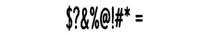 Cheerful Letters Font OTHER CHARS
