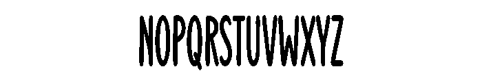Cheerful Letters Font UPPERCASE