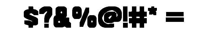 Cheerful Nest Regular Font OTHER CHARS