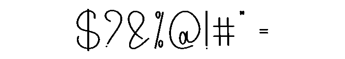 Cheerful September Font OTHER CHARS