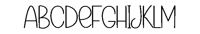 Cheerful September Font UPPERCASE