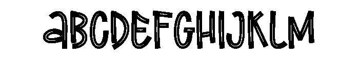 Cheerful Valentines Font UPPERCASE