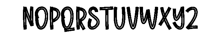 Cheerful Valentines Font LOWERCASE