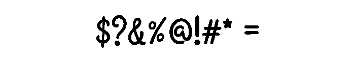 Cheery Bloom Font OTHER CHARS