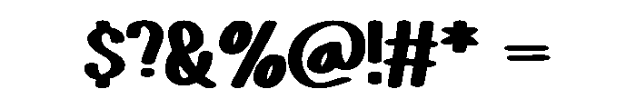 Cheery Bunny Regular Font OTHER CHARS