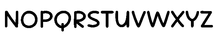 Cheery Note Font UPPERCASE