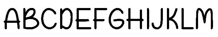 Cheery Song Font UPPERCASE