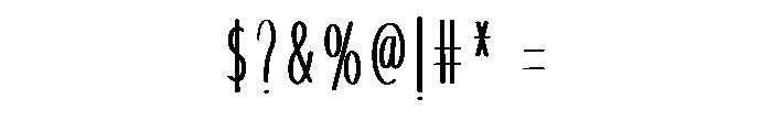 Cheescake Homemade Font OTHER CHARS