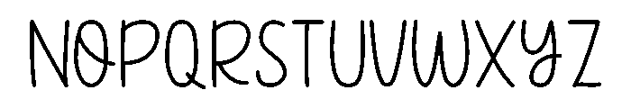 Cheescake Regular Font UPPERCASE