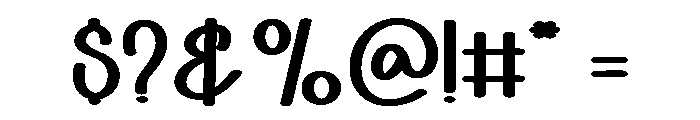 Cheese Breaker Font OTHER CHARS