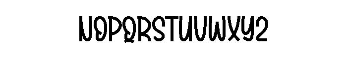 Cheese Dumplings Font UPPERCASE
