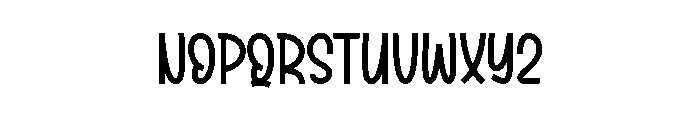 Cheese Dumplings Font LOWERCASE