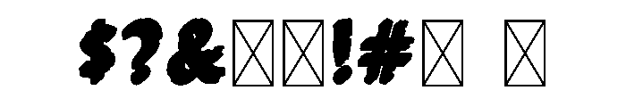 Cheese Lover Font OTHER CHARS