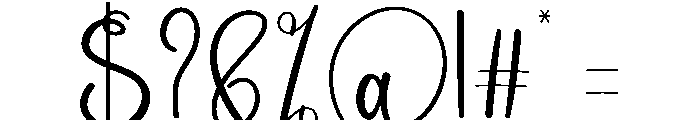 Cheese Newyear Font OTHER CHARS