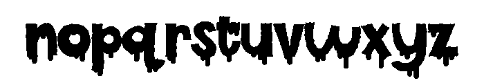 Cheesy Pizza CF Font LOWERCASE
