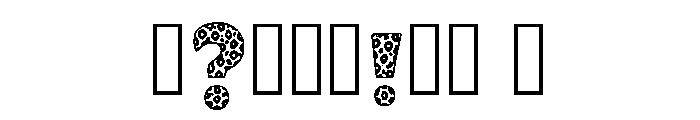 Cheetah Regular Font OTHER CHARS