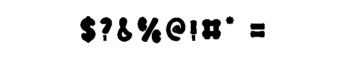 Cheewy Star Font OTHER CHARS
