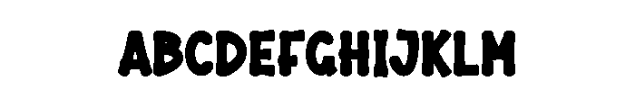 Cheewy Star Font UPPERCASE