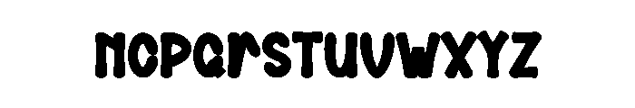 Cheewy Star Font UPPERCASE