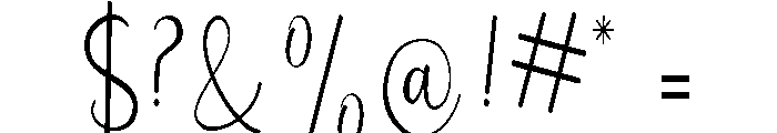 Cheilene-Regular Font OTHER CHARS