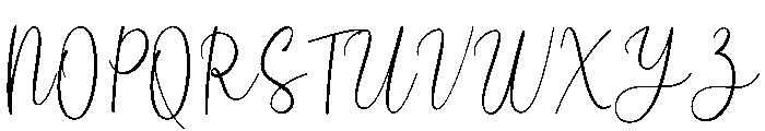 Cheilene-Regular Font UPPERCASE