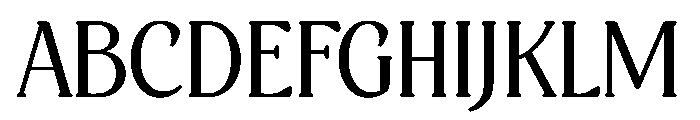 Chelone Regular Font UPPERCASE