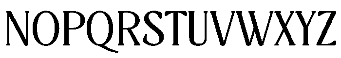 Chelone Regular Font UPPERCASE