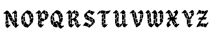Chels Regular Font UPPERCASE