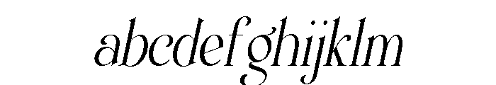 Chelvor Italic FONT